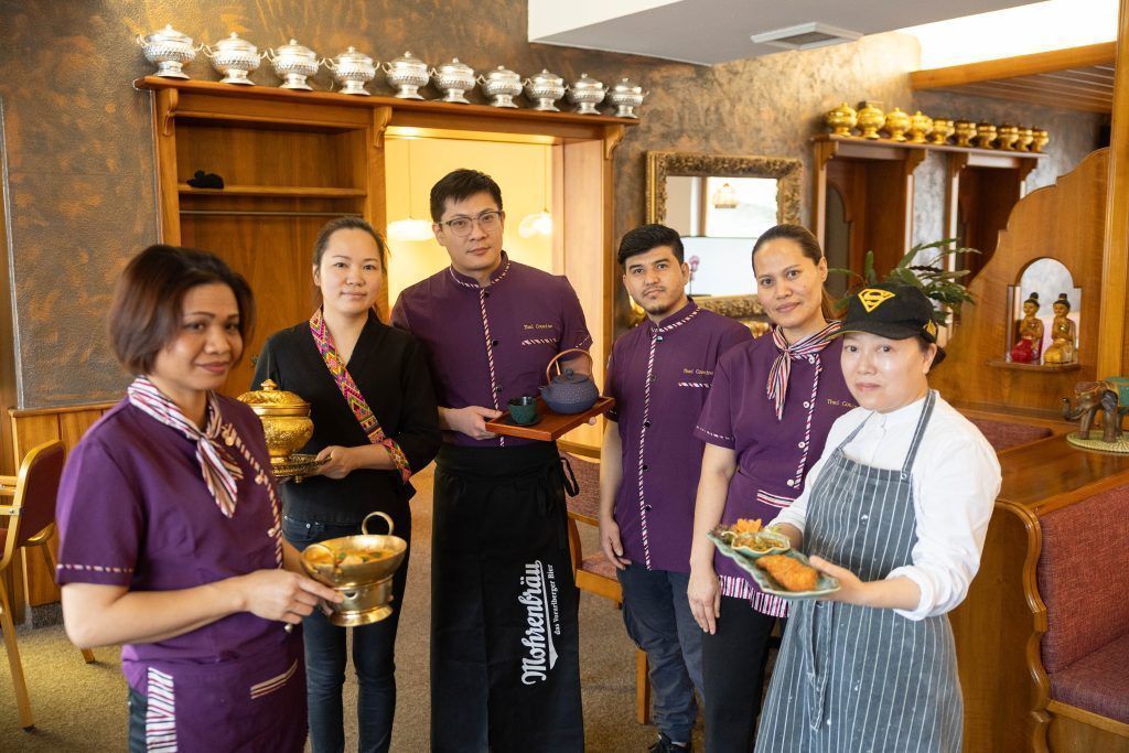 Bei der thailändischen Küche braucht man viel Zeit