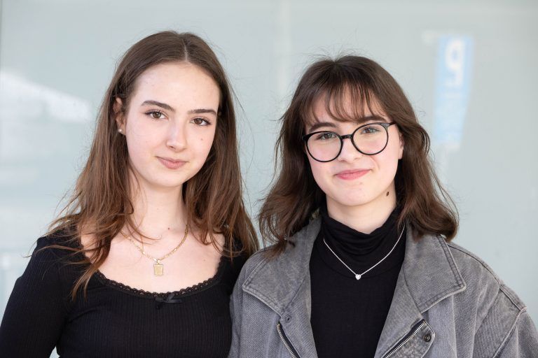 Sarah Kehldorfer (16) und Thea Tschikof (15) <span class="copyright">Hartinger</span>
