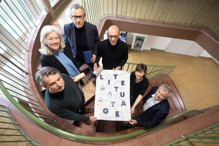 Pressekonferenz: Susanne Denk, Wolfgang Mörth, Hubert Dragaschnig, Katharina Leissing
