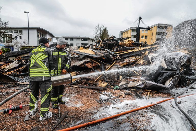 Altstoffsammelzentrum Feldkirch Brand
