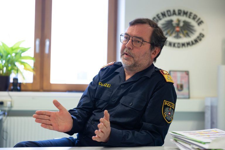 Rudolf Salzgeber, Leiter der Landesverkehrsabteilung. <span class="copyright">Hartinger</span>