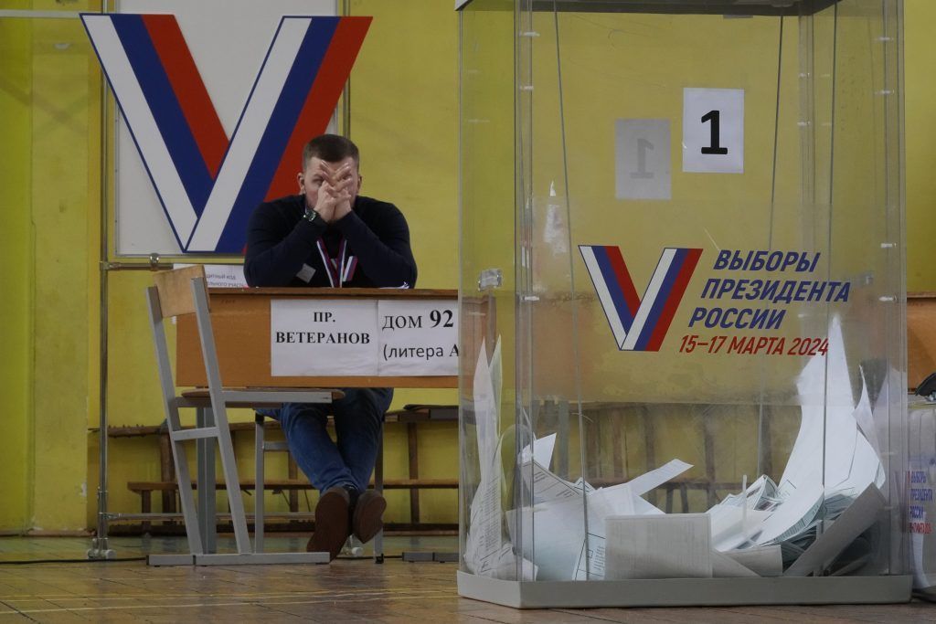 Putin gewinnt Präsidentenwahl mit 87,8 Prozent