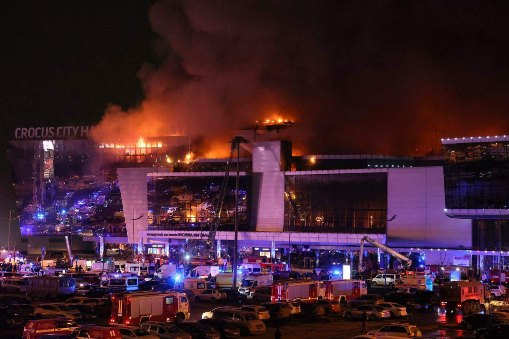 Anschlag auf Konzerthalle in Moskau