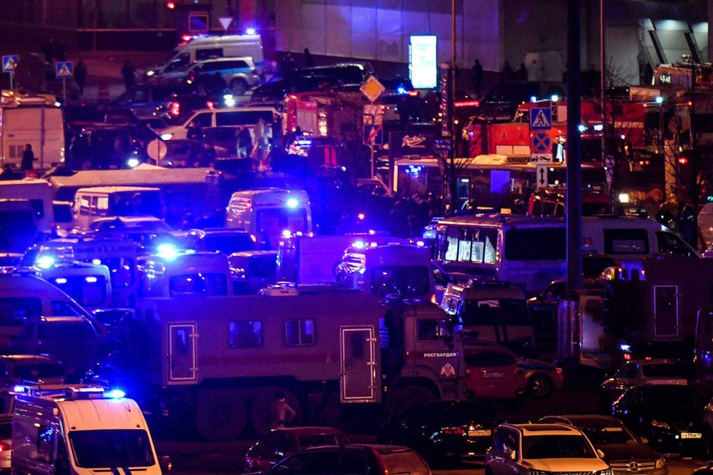 Anschlag auf Konzerthalle in Moskau
