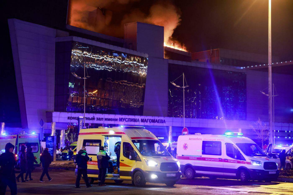 Anschlag auf Konzerthalle in Moskau
