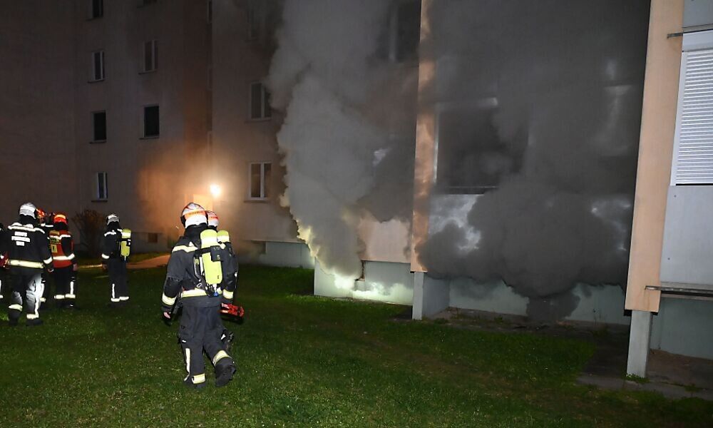 Ermittlungen wegen Brandstiftung in Wien