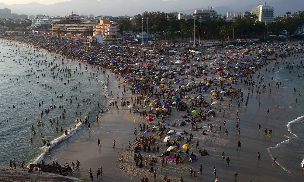 Hitzewelle in Brasilien mit gefühlten 62 Grad