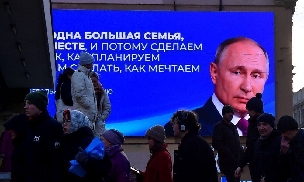 Putins Wiederwahl ohne Opposition hat begonnen