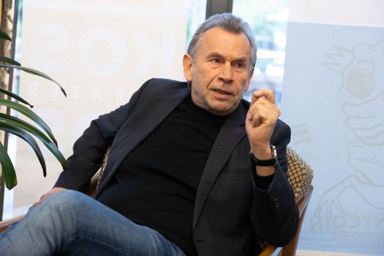 nterview mit Eva Hammerer (Grüne) und Schauspieler Hubert Dragaschnig über “Streitkultur” im Zuge der gleichnamigen Diskussionsveranstaltung.