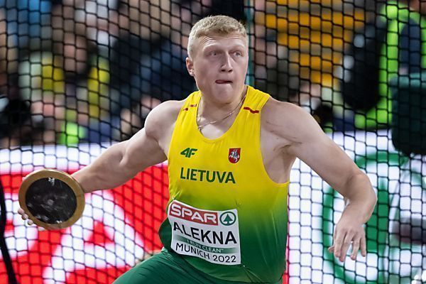 Litauer Alekna bricht mit 74,35 m Diskus-Weltrekord
