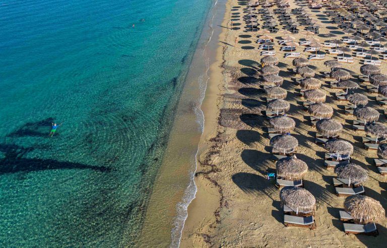 GREECE-BEACH/PROTESTS