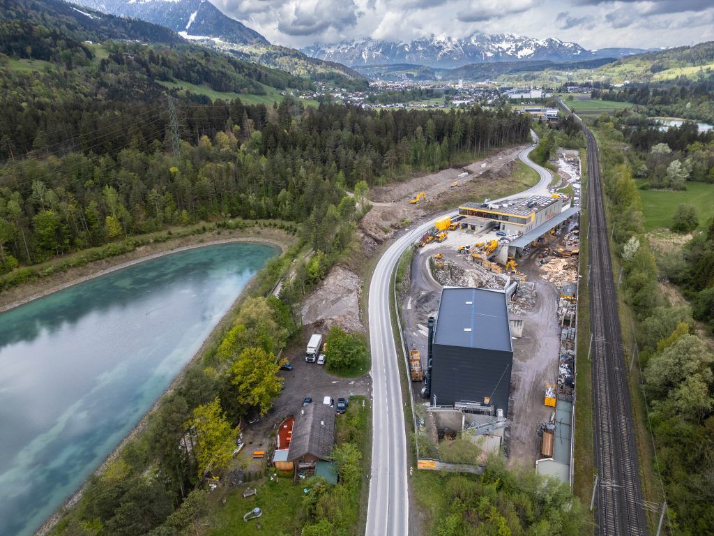 Wo eine Landesstraße für eine Betriebserweiterung verlegt wird