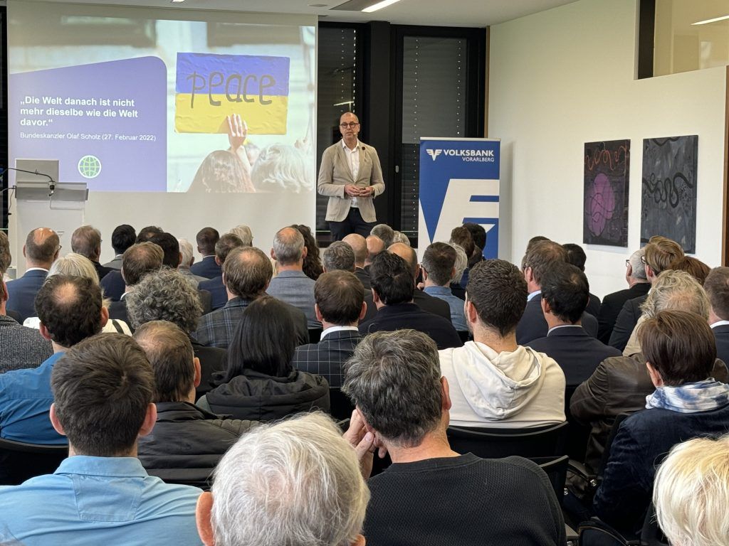 Volles Haus beim Unternehmerlunch