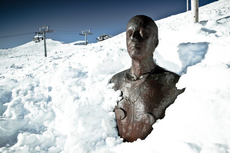 feature horizont field, eisenmannfigur am diedamskopf