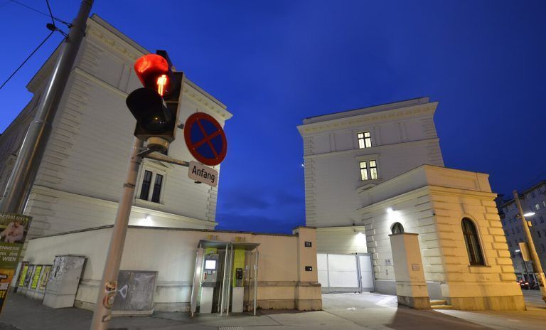 ABD0168_20180320 - WIEN - ÖSTERREICH: ++ THEMENBILD ++ Außenansicht des Bundesamtes für Verfassungsschutz und Terrorismusbekämpfung (BVT) aufgenommen am Dienstag, 20. März 2018, in Wien. - FOTO: APA/HERBERT NEUBAUER,sujet