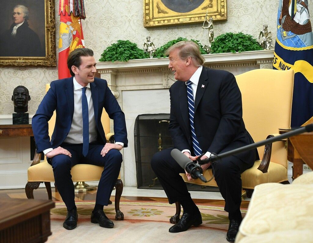 Kurz sieht Trump als Favorit bei US-Wahlen