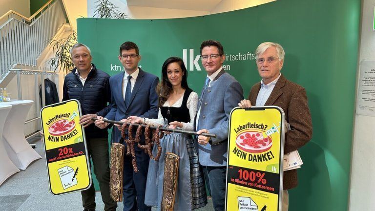 Gegen Laborfleisch werden Unterschriften gesammelt