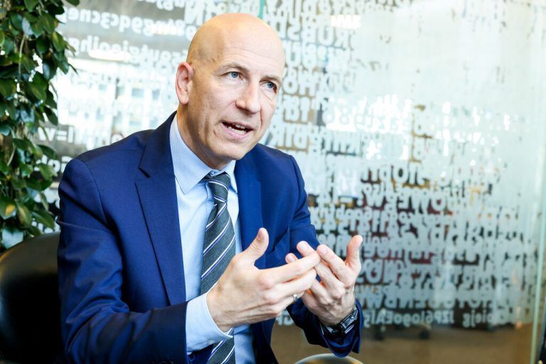 Interview Martin Kocher, Wirtschaftsminister, Graz am 26.02.2024, Foto: Stefan Pajman