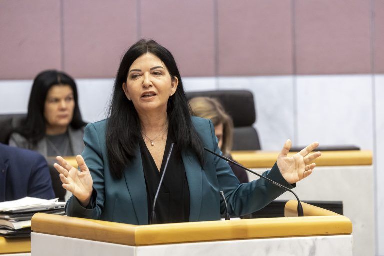 Fotos Landtag Budgetdebatte Landtagssitzung.