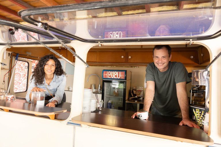 Roland Lang und Rahel Schoenthal