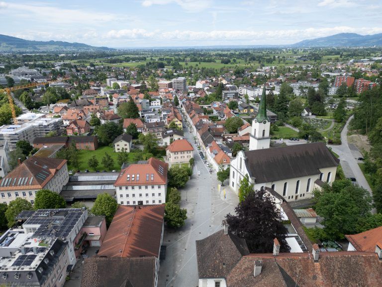 Hohenems drohne Zentrum