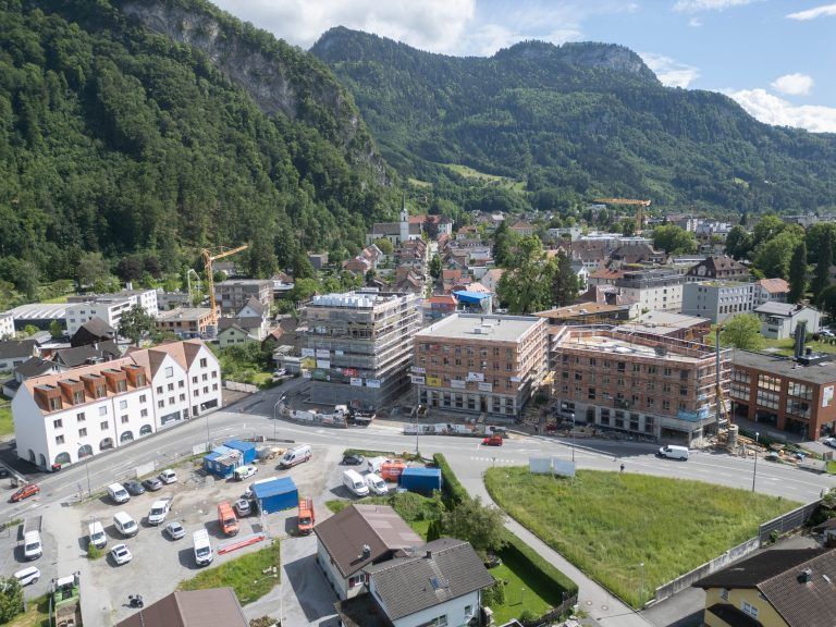 Hohenems drohne Zentrum