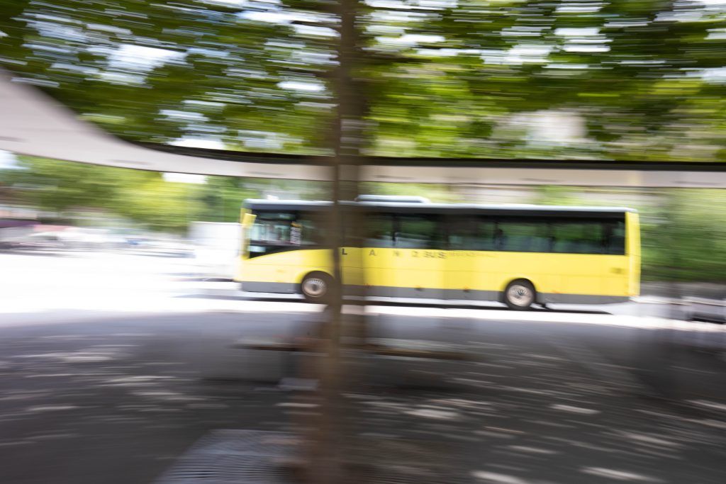 Busfahrer beschädigte zehn Linienbusse