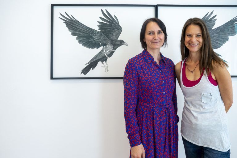 Sabine Stauss-Wouk u. Birgit Pleschberger