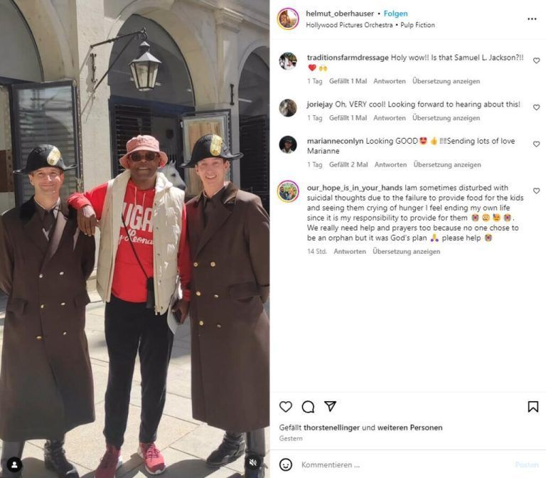 Ein Hollywoodstar zu Besuch in Wien! Im ersten Bezirk machte Samuel L. Jackson einen Abstecher in der Spanische Hofreitschule und schaute sich eine Vorstellung an. Danach gab es noch ein Erinnerungsfoto.