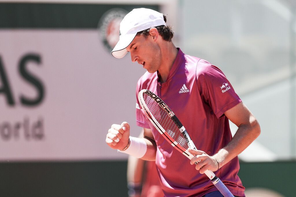 Thiem hat in Paris die erste Hürde gemeistert