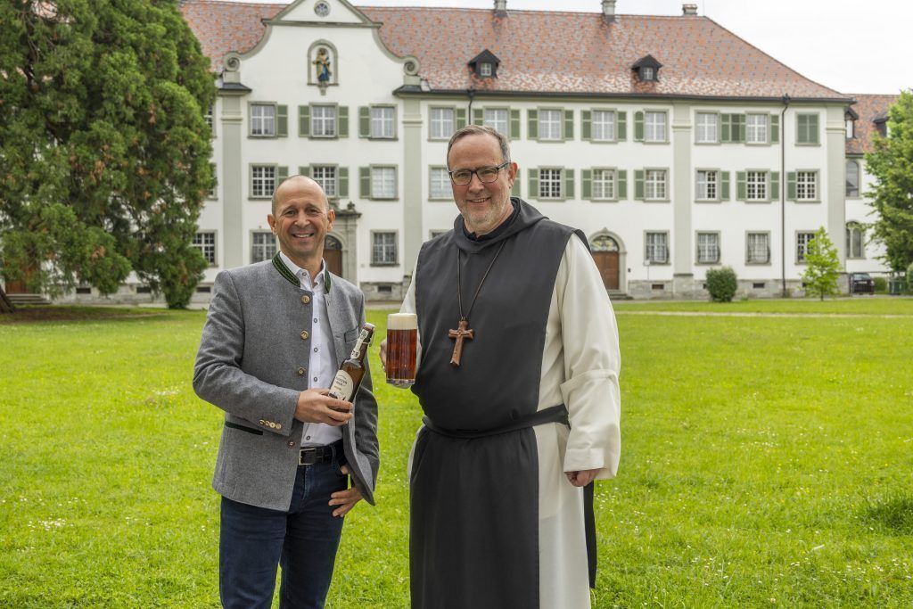 Neues Klosterbier in der Mehrerau vorgestellt