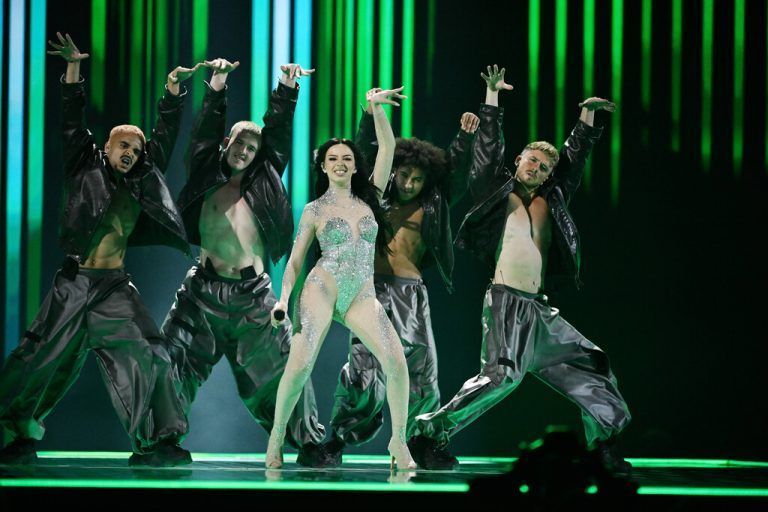 Sarah Bonnici representing Malta with the song Loop during the second semi-final of the 68th edition of the Eurovision Song Contest ESC at the Malmö Arena, in Malmö, Sweden, on Thursday, May 09, 2024. MALMÖ SWEDEN x10070x *** Sarah Bonnici representing Malta with the song Loop during the second semi final of the 68th edition of the Eurovision Song Contest ESC at the Malmö Arena, in Malmö, Sweden, on Thursday, May 09, 2024 MALMÖ SWEDEN x10070x PUBLICATIONxNOTxINxDENxNORxSWExFIN Copyright: xJessicaxGow/TTx EUROVISION SONG CONTEST 2024 1HE0ET2dPmY