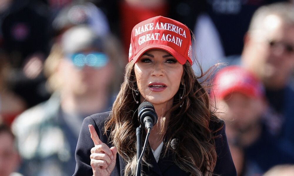 Republikanerin Kristi Noem hat nun Bidens Hund im Visier