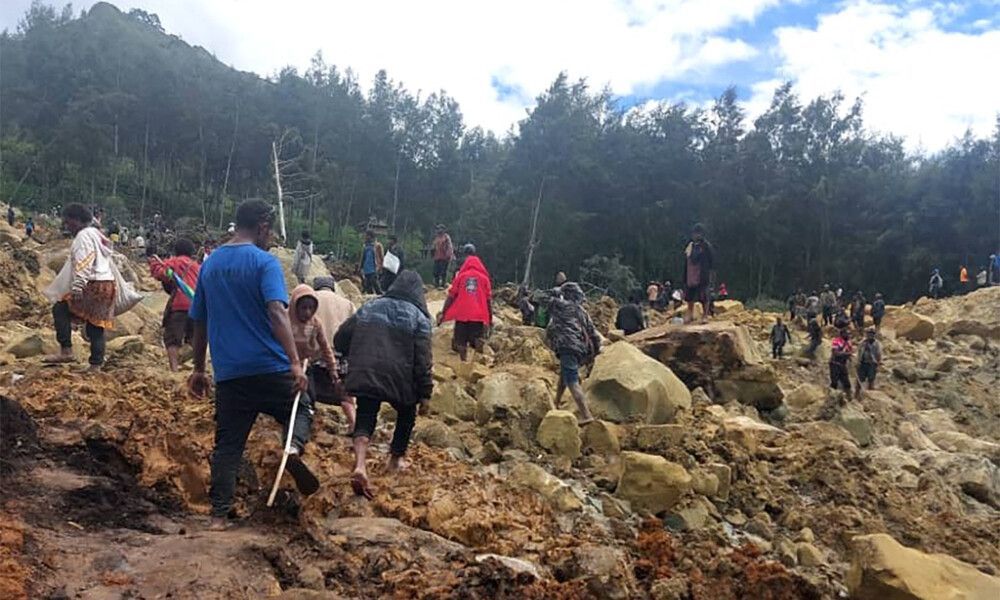 Nach Erdrutsch in Papua-Neuguinea: 670 Tote befürchtet