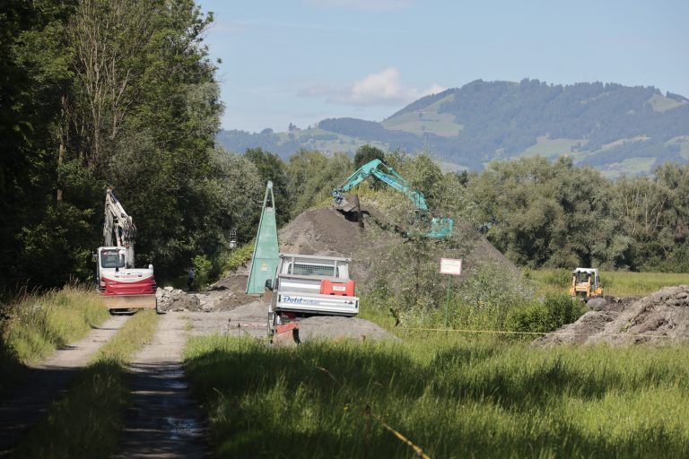 Kies-Causa: Trinkwasserleitung muss gesichert werden