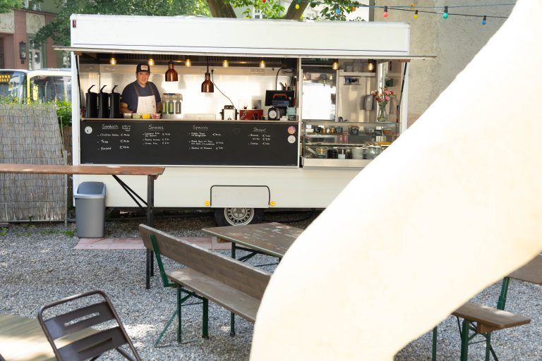 Ein Foodtruck und das Gefühl, in einer Großstadt zu sein