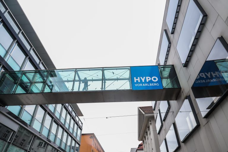 PK, Pressekonferenz Hypo Bank, Vorstand Hypo Vorarlberg, Michel Haller ldt zu Pressekonferenz zur aktuellen Causa, Kreditvergaben