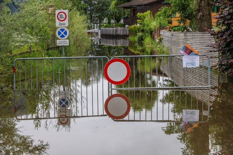 hochwasser fußach