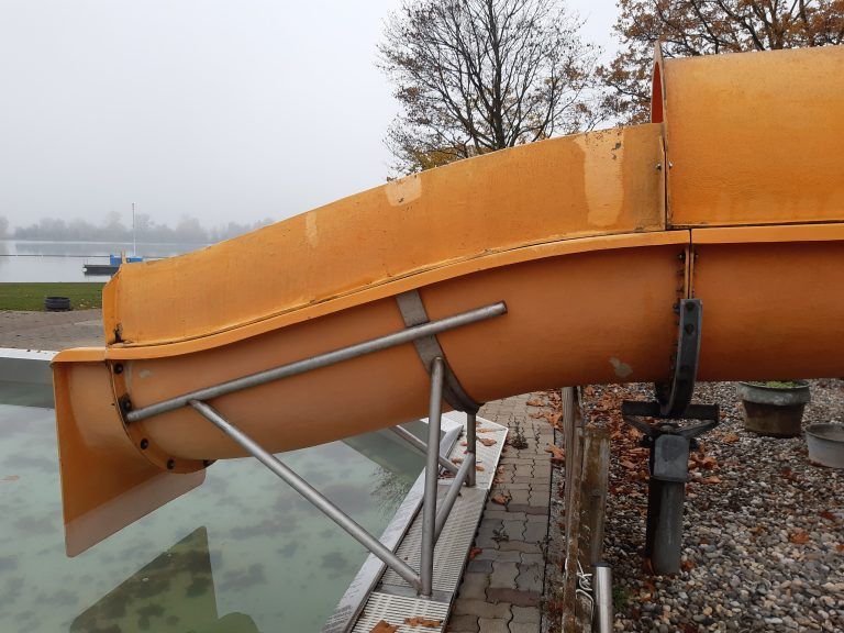 Strandbad Hard vor dem Umbau