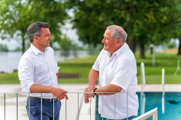 Das Strandbad Hard eröffnet bald: „Wir haben viel Herzblut hineingesteckt“