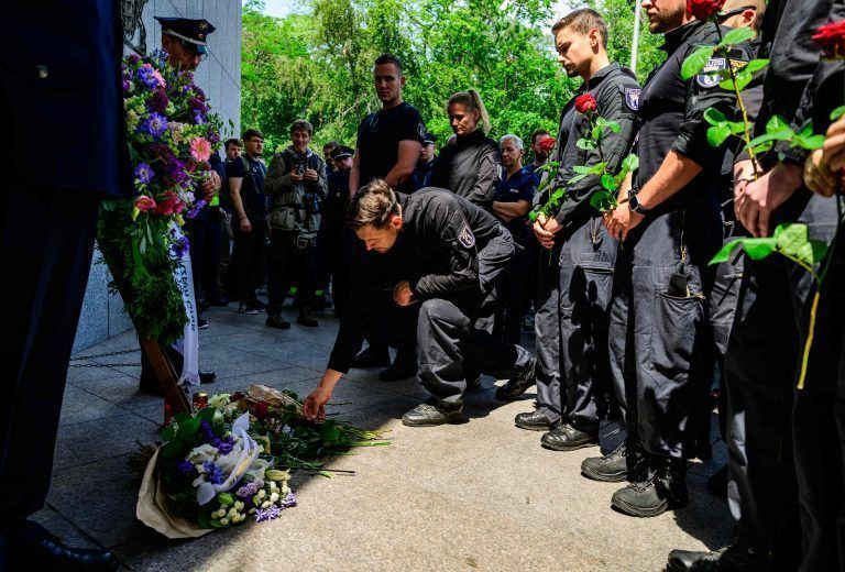 GERMANY-POLICE-COMMEMORATION