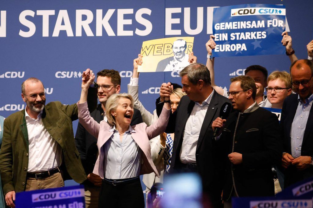 EU-Wahl in Deutschland: Union siegt, AfD auf Platz zwei