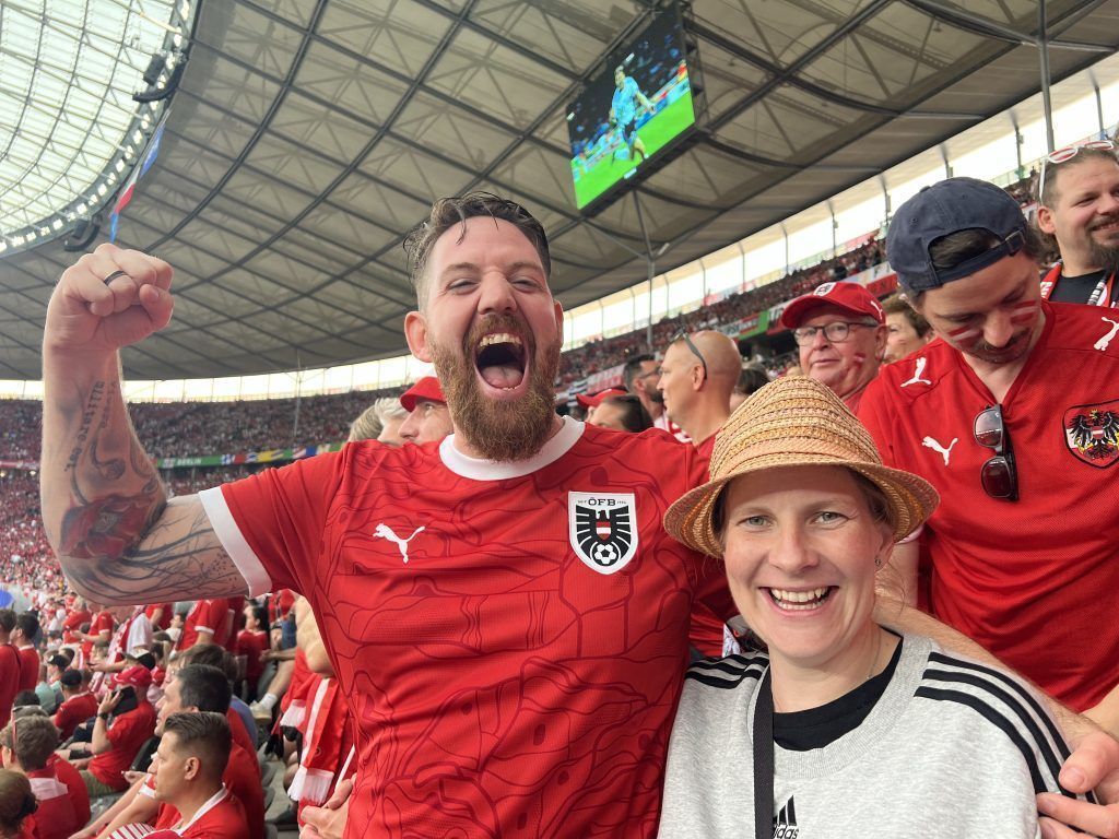 Vorarlberger Fanreise zum Sieg im Olympiastadion