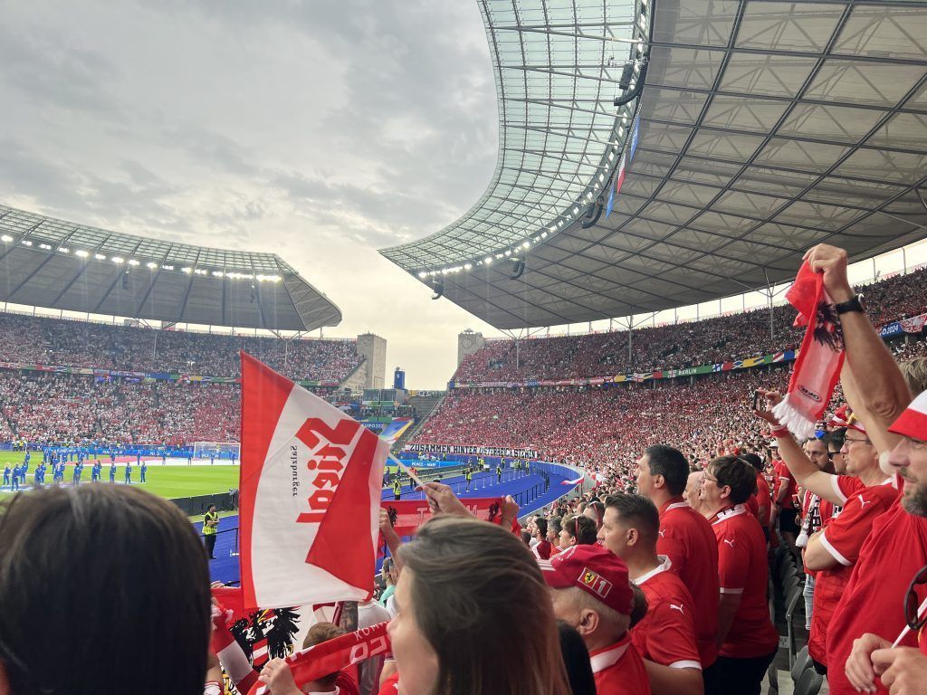 Vorarlberger Fanreise zum Sieg im Olympiastadion