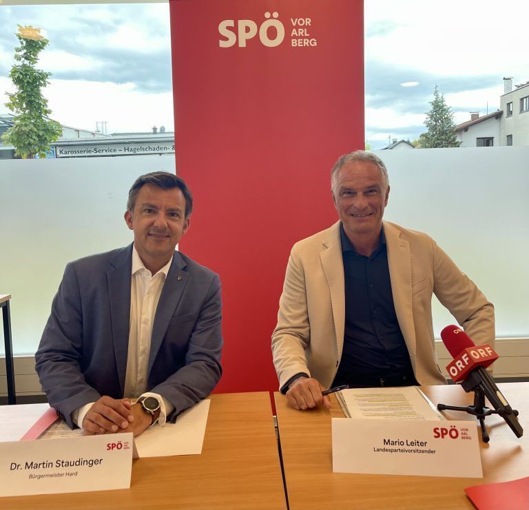 Mario Leiter und Martin Staudinger