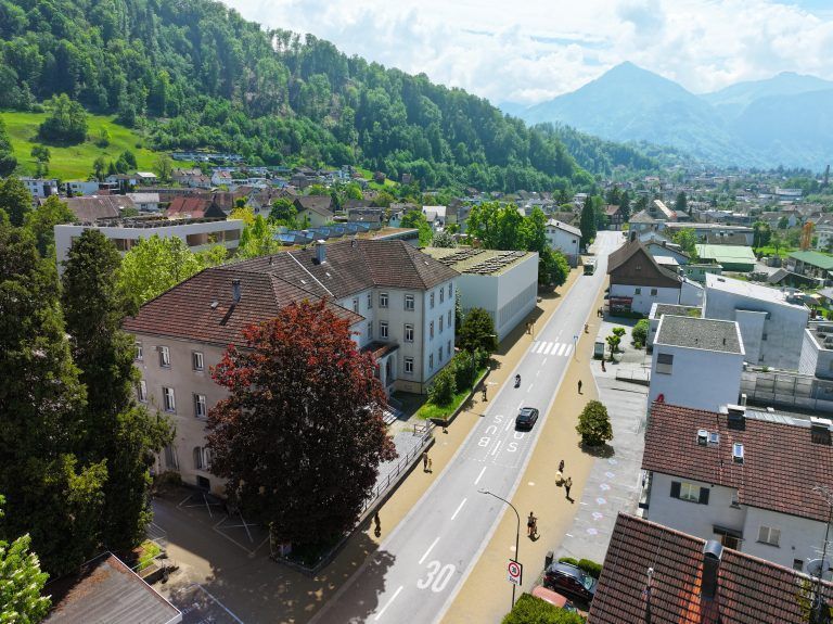 Umgestaltung der L 3 in Dornbirn-Haselstauden