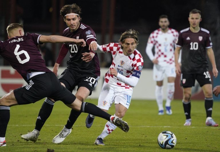 Latvia Croatia Euro 2024 Soccer