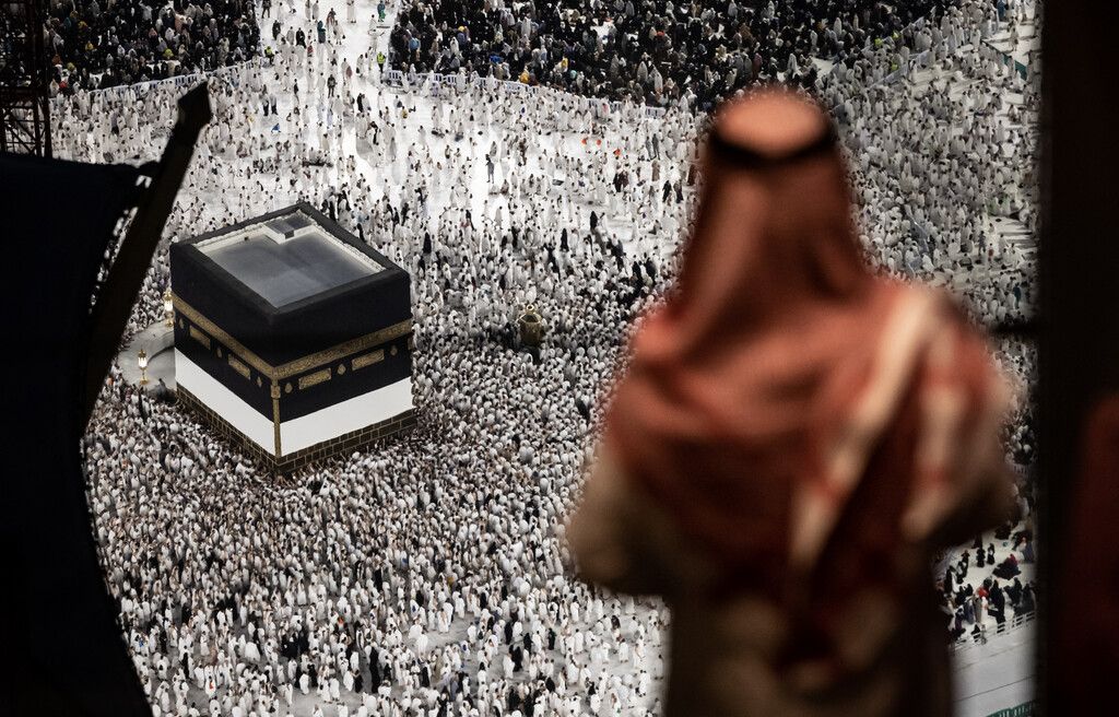 Muslimische Pilgerfahrt Hadsch beginnt in Mekka