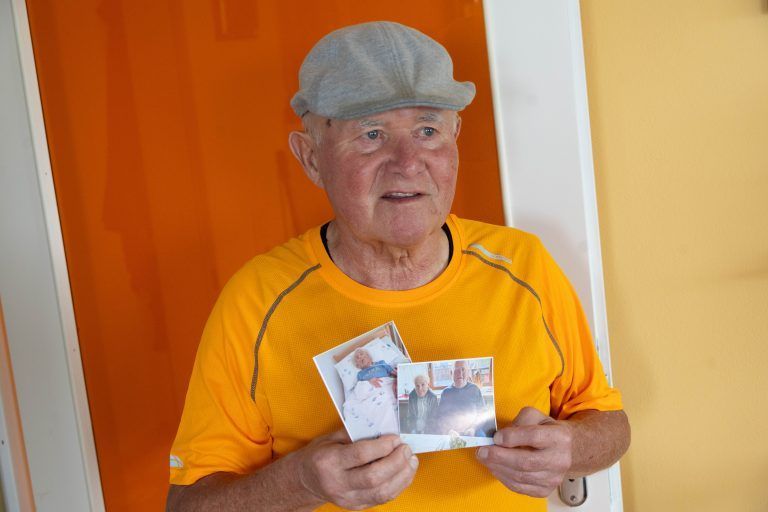 Hartmut Peter. Seine Frau wurde in einem Senecura-Heim gepflegt und die Familie machte dort positive Erfahrungen