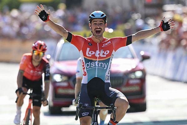 Belgier Campenaerts siegt bei der Tour am Tag der Ausreißer